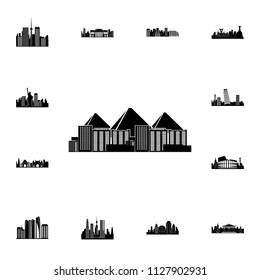 cityscape of Stambula icon. Detailed set of cityscape icons. Premium quality graphic design sign. One of the collection icons for websites, web design, mobile app on white background