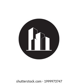 cityscape tower icon vector illustration template design
