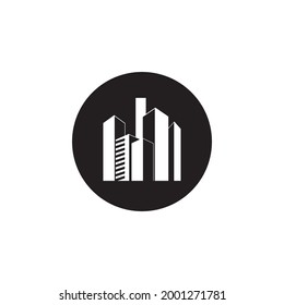 diseño de ilustraciones vectoriales de torre de citipaisaje