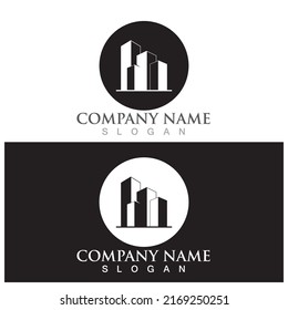 cityscape tower icon vector illustration template design