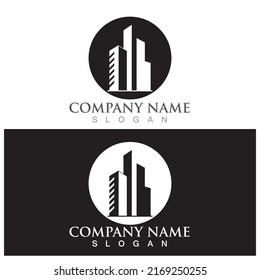 cityscape tower icon vector illustration template design
