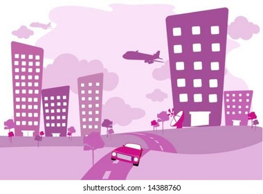 Cityscape - Vector
