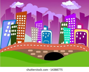 Cityscape - Vector