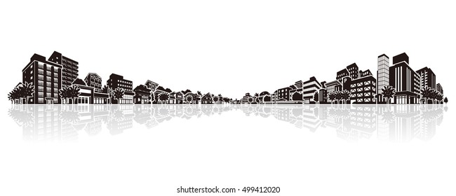 Cityscape Vector Illustration