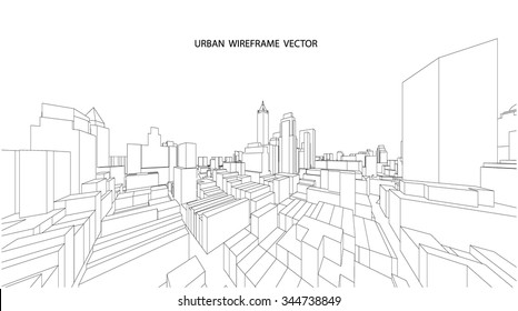 Line Drawing City Stock Vectors, Images & Vector Art | Shutterstock