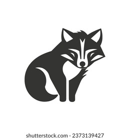 Civet Icon on White Background - Simple Vector Illustration