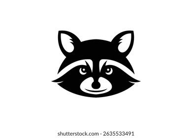 civet logo design. logo icon vector illustration silhouette