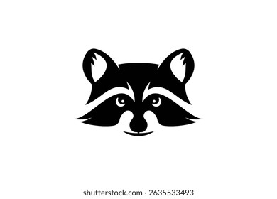 civet logo design. logo icon vector illustration silhouette