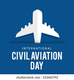Civil Aviation Day Background.