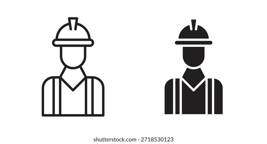 Civil Engineer icon concept for infographic, website or app.