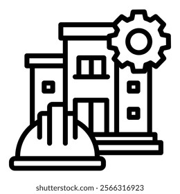 Civil Engineer Icon Element For Design