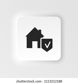 Civil Engineer neumorphic icon. Trendy flat vector Civil Engineer neumorphic icon from Professions collection, vector illustration can be use for web and mobile
