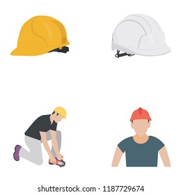 
Civil Engineering Flat Icons 
