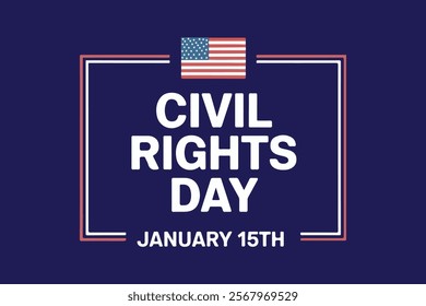 Civil human rights day. vector illustration