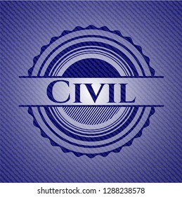 Civil with jean texture