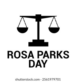 Civil Rights Activist Rosa Parks Graphic Design Illustration