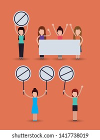 civil rights design vector illustration