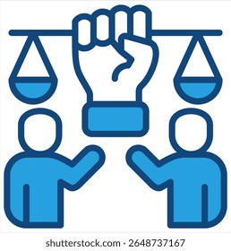 Elemento De Ícone De Direitos Civis Para Design