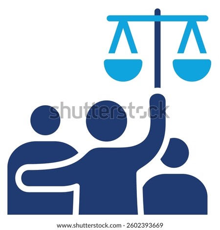 Civil Rights Icon Element For Design