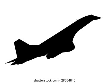 civil supersonic airplane