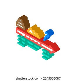 civilization egypt isometric icon vector. civilization egypt sign. isolated symbol illustration