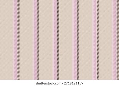 Vertical textil de textura Cixties, tela de Vector de patrón de la década de 1970. Líneas de rayas de fondo personalizadas sin costuras en la paleta de colores claros y oscuros.