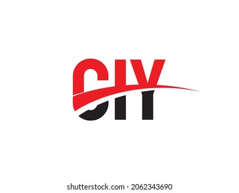 CIY Letter Initial Logo Design Vector Illustration