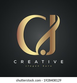 CJ creative luxury letter logo