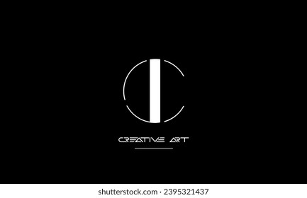 CJ, JC, C, J abstract letters logo monogram