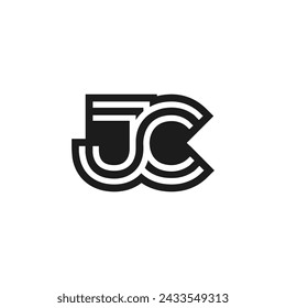 CJ or JC logo and icon design