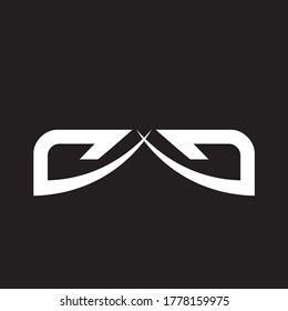 CJ Logo Letter Vector Illustration