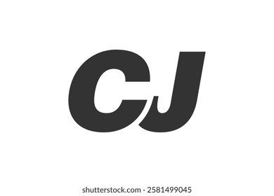 CJ Techno Editable Font Logo For Corporate Branding. Bold, Futuristic Design With Unique Typographic Ideas. Minimal Custom Type And Dynamic Letter Variations For Promotion, Printing, And Book Titles