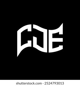 Diseño del logotipo de CJE, logotipo simple y moderno de CJE. Diseño de alfabeto de lujo CJE  