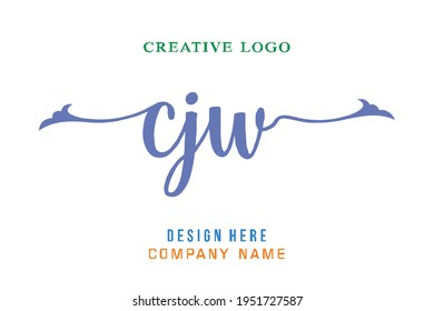 CJW lettering logo is simple, easy to understand and authoritative