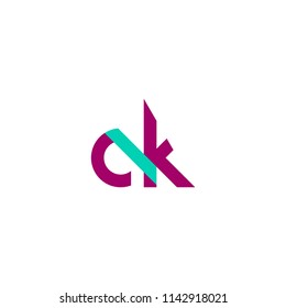 CK brand logo icon with initials connected by blue stripe
