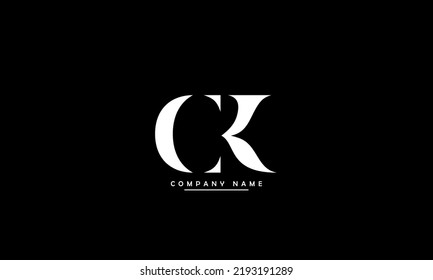 Ck Kc Abstract Letters Logo Monogram Stock Vector (Royalty Free ...