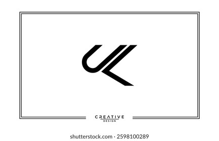 CK, KC,C , K, Abstract Letters Logo Monogram