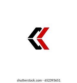 ck letter logo