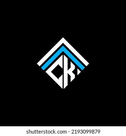 CK Brief Logo kreatives Design mit Vektorgrafik, CK einfach und modern Logo.