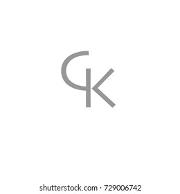 CK Letter Logo, Icon, Vector element design
