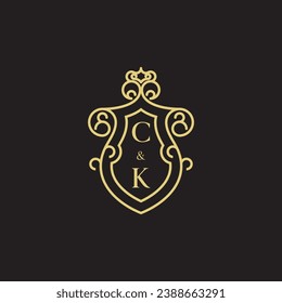 Erstmaliges Logo der CK-Linie in hochwertigem professionellem Design, das gut auf allen Printmedien gedruckt werden kann
