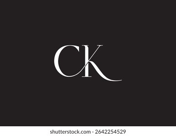 CK Logo Design Creative and Modern Logo Design