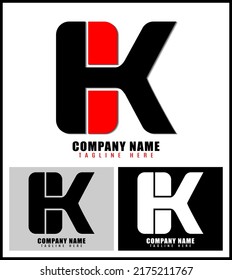 CK monogram logo design for your brand and business, Logotype design, Letter CK