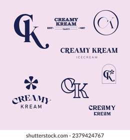 CK Monogram Logos Vol3 letters