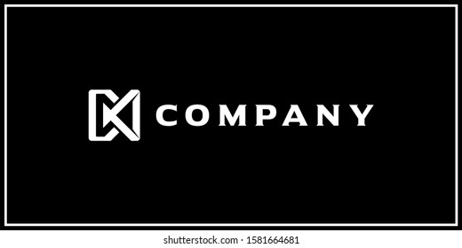 CK square logo design inspiration