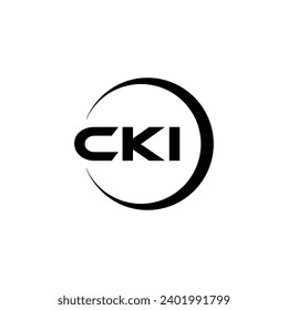 CKI Letter Logo Design, Inspiration for a Unique Identity. Modern Elegance and Creative Design. Watermark Your Success with the Striking this Logo.