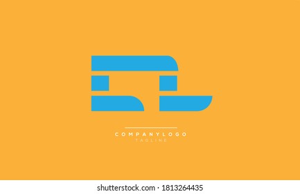 CL abstract initials monogram letter text alphabet logo design