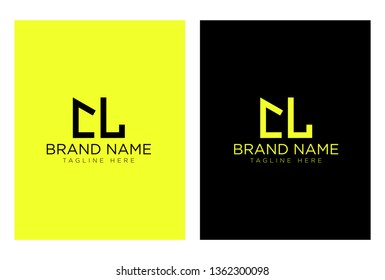 CL creative letter logo - vector