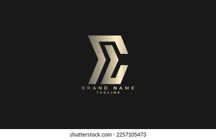 L, EL, LE, LC, Abstract Anfangsbuchstaben Logo-Design
