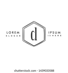 CL Initial beauty monogram logo vector